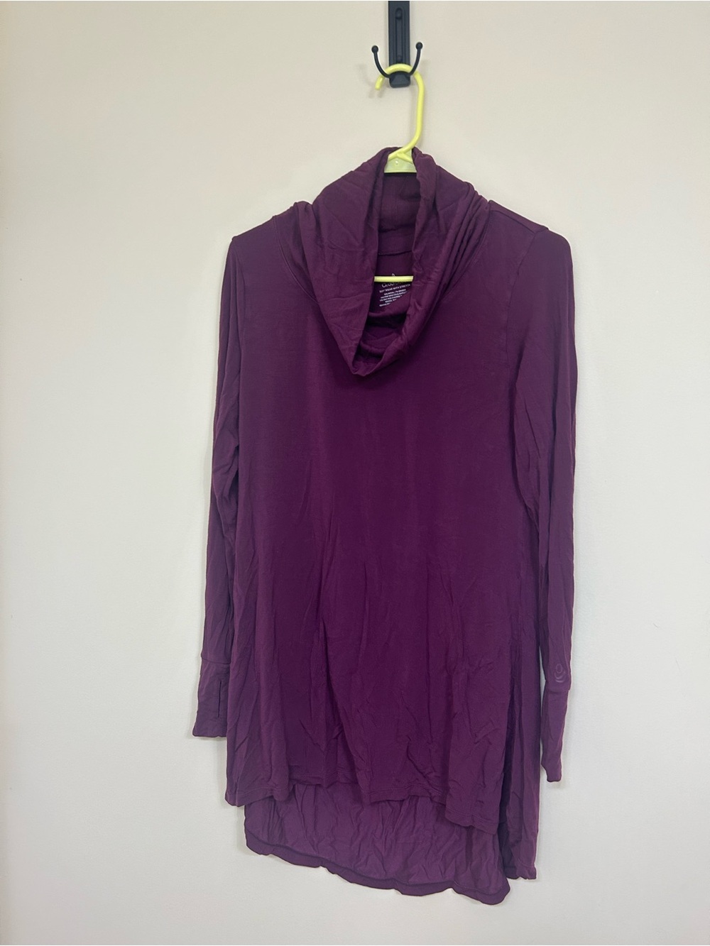 Cuddl Duds Comfy modal blend long sleeve turtle neck